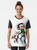 Gaston Lagaffe, the famous character from the Belgian comic series, featured on a graphic t-shirt - Women