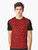 Vibrant red leopard print graphic t-shirt - Men