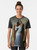 Graphic t-shirt featuring the famous painting "The Kiss" by Italian artist Francesco Hayez - Women