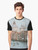 Graphic t-shirt featuring a stunning photograph of the canals and buildings of Venice, Italy - Men
