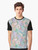 Ocean Garden Mermaid Cove Graphic T-Shirt featuring whimsical floral and seashell designs - Men