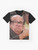 Graphic t-shirt featuring Danny DeVito with the text "Danny DeVito Approves" - Flat lay