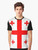 Georgian flag graphic printed on a t-shirt - Men