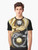Yin Yang D20 Dragon Graphic T-Shirt for Dungeons & Dragons Players - Men