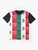 Sergio Perez "Checo" Mexico Formula One Racing Graphic T-Shirt - Flat lay