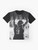 Kid Laroi graphic t-shirt featuring artwork from the Fck Love 3 and Stay albums - Flat lay