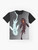 Avatar Yin Yang (Raava/Vaatu) Graphic T-Shirt featuring the spiritual entities Raava and Vaatu from the Avatar series. - Flat lay