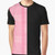 Pink plaid and black graphic t-shirt with music and hearts design