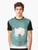 Vintage Antarctica map graphic printed on a t-shirt, featuring a classic, retro design of the Antarctic continent. - Men