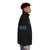 Encom Tron Legacy Sci-Fi Puffer Jacket in Summer Sky - men side right