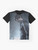 Leon Kennedy from the Resident Evil video game series on a graphic t-shirt - Flat lay