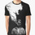 Rustin Cohle from True Detective smoking a cigarette graphic t-shirt