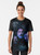 Slavoj Zizek "Wolves in the Wilderness" graphic t-shirt design featuring critical theory and lone wolf imagery - Women