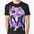 Hard Ticket to Hawaii 80s graphic t-shirt with big guns, palm trees, and tropical vibes