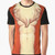 Foxy anthropomorphic fox graphic tee for fans of furry culture