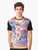 Graphic T-shirt design featuring Princess Celestia, the alicorn princess of the sun in the My Little Pony universe. - Men