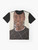 Don Cheadle Agony Graphic T-Shirt featuring a pop culture graphic design - Flat lay