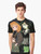 Kim and Shego, the lesbian couple from the anime Kim Possible, featured on a graphic t-shirt design. - Men