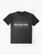 A formula 1 racing graphic t-shirt with a faded box design. - Flat lay