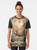 Graphic t-shirt featuring Michelangelo's iconic Sistine Chapel ceiling artwork. - Women