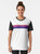 Bi pride graphic t-shirt featuring cute rabbits or bunnies in the bisexual pride flag colors. - Women