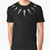 Black Panther necklace graphic t-shirt featuring a panther design