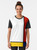 Colorful Mondrian-style abstract geometric graphic t-shirt - Women