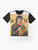 Our Lady of Perpetual Help graphic t-shirt featuring the iconic Russian Orthodox Madonna and Child image. - Flat lay