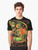 Graphic t-shirt featuring the cover of Peasant Woman magazine from November 1969, with communist and socialist imagery like the hammer and sickle. - Men