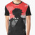 Samurai with Sunset Graphic T-Shirt featuring characters from the anime Samurai Champloo