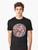 A graphic t-shirt featuring a one globe design representing global unity and world peace. - Men