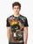 Master and Margarita Behemoth Cat Graphic T-Shirt - Men