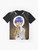 Phosphophyllite graphic t-shirt featuring the character from the anime Houseki no Kuni - Flat lay