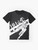 Iria Zeiram anime and mecha-inspired graphic t-shirt - Flat lay