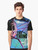"The Thing" John Carpenter movie graphic t-shirt featuring Kurt Russell and the iconic monster - Men