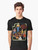 Retro graphic t-shirt with "Who's Possessed Johnny?" parody design in vintage 70s/80s style, featuring occult, demon, and horror elements. - Men