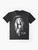 Patti Smith portrait graphic t-shirt - Flat lay