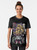 Space Giants graphic t-shirt featuring the main characters from the sci-fi series - Women