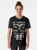 "They Live" horror sci-fi movie graphic black and white t-shirt - Women