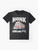 "HONK IF YOU ARE GAMING" graphic t-shirt for trucker gamers and video game enthusiasts - Flat lay