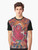 Guru Dragpo, a Tibetan Buddhist deity, featured on a graphic t-shirt with restored Tibetan artwork - Men