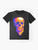 Sam Hyde Million Dollar Extreme World Peace Skull Graphic T-Shirt - Flat lay