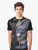 Graphic t-shirt featuring Mass Effect characters Garrus Vakarian and Thane Krios - Men