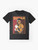 Sugar Ray Robinson, one of the greatest boxers of all time, featured on a graphic t-shirt design. - Flat lay