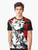 Toshiro Hitsugaya, the 10th Division Captain from the Bleach anime series, featured on a graphic t-shirt design. - Men