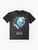 Final Fantasy XIV "Soul of the PLD" Graphic T-Shirt featuring the Paladin class crystal and sword and shield - Flat lay
