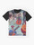 The Band "Music from Big Pink" album cover graphic t-shirt - Flat lay
