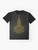 Rammstein album cover graphic t-shirt featuring iconic album artwork - Flat lay