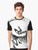Velociraptor skeleton graphic design on a t-shirt - Men