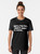 Graphic t-shirt with text that says "Sorry I'm Late. I Didn't Want to Come." Representing introvert and anxiety-related humor. - Women